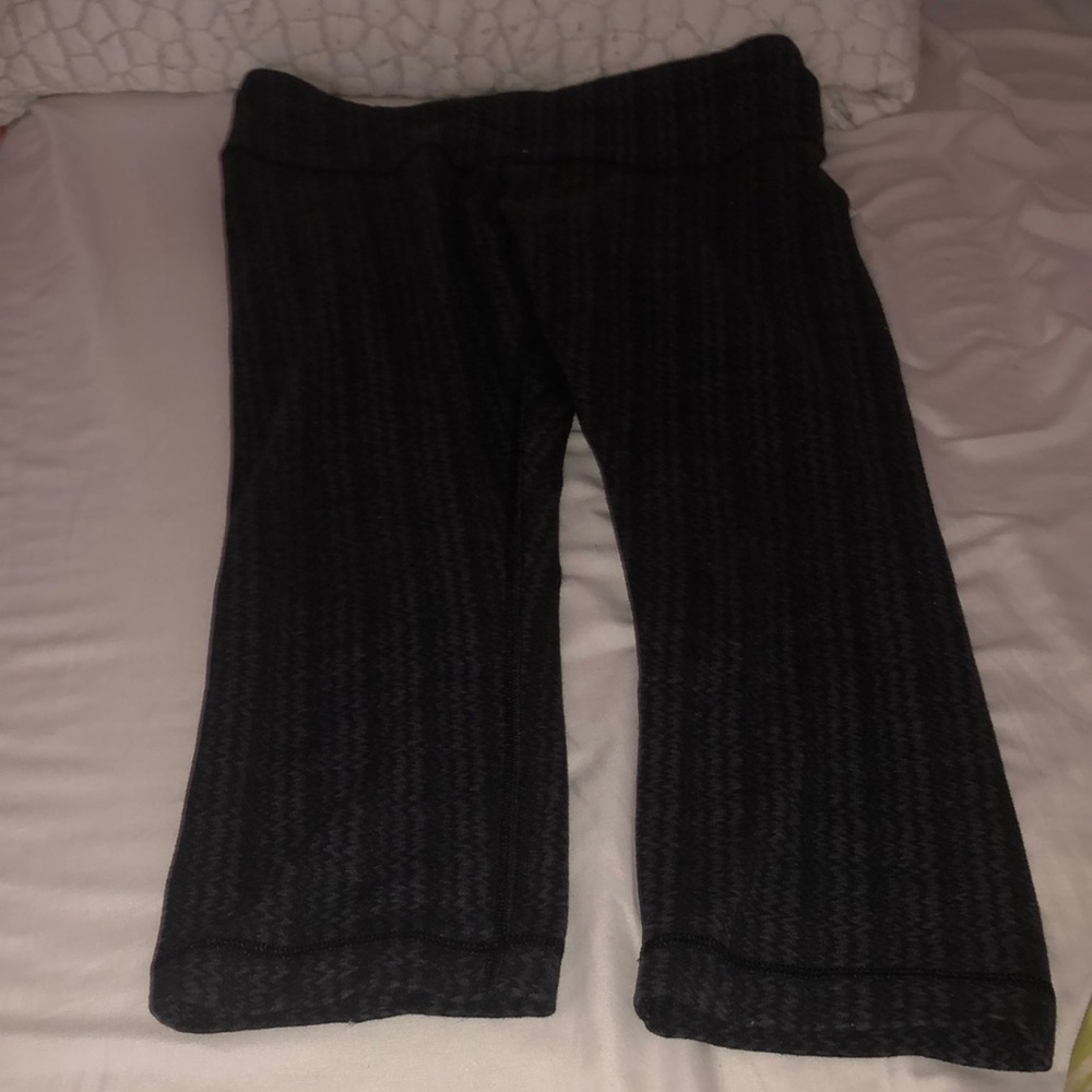 Lululemon Athletica Black Cropped Ankle Pants